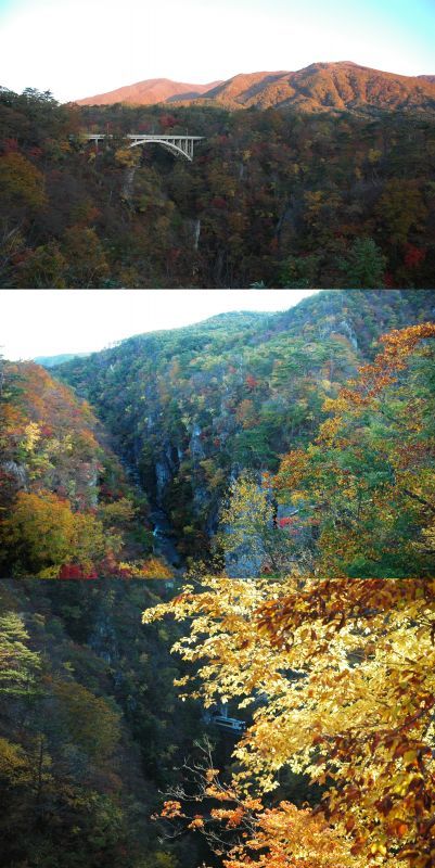 【地元紹介】鳴子峡の紅葉