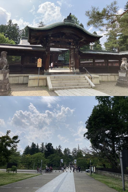 山形県米沢市　上杉神社