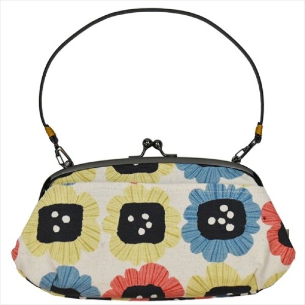 おしゃれなビッグフラワーがま口 2WAY ショルダーバッグが入荷しました！