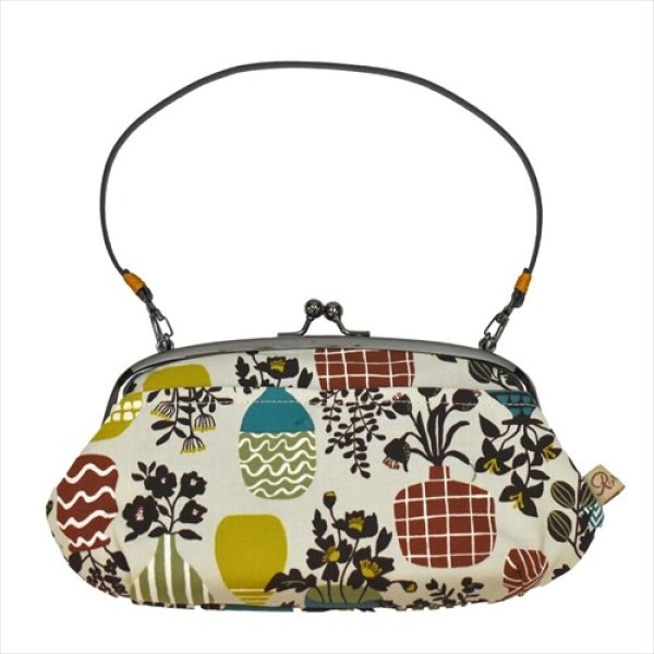 おしゃれなフラワーVASEがま口2WAY ショルダーバッグが入荷しました！