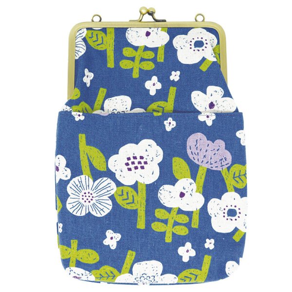 おしゃれな北欧花柄がま口２WAYミニショルダーバッグが入荷しました！