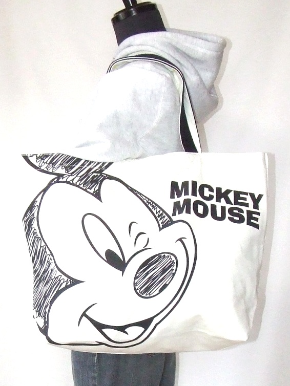 Disneyミッキーマウス手描き風トートバッグds 0318 ゆめのれん Comオンラインショップ