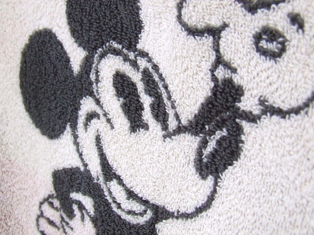 ディズニー ミッキーマウス可愛いフェイスタオル綿１００ ゆめのれん Comオンラインショップ